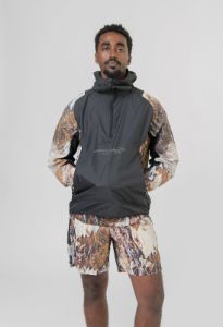 Mountain View Pullover Jacket Black/Baroque Brown FJ3009-010 sold by Nomad