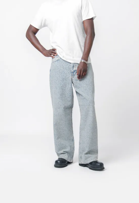 Loose Fit Jeans-1981M Monogram sold by Nomad