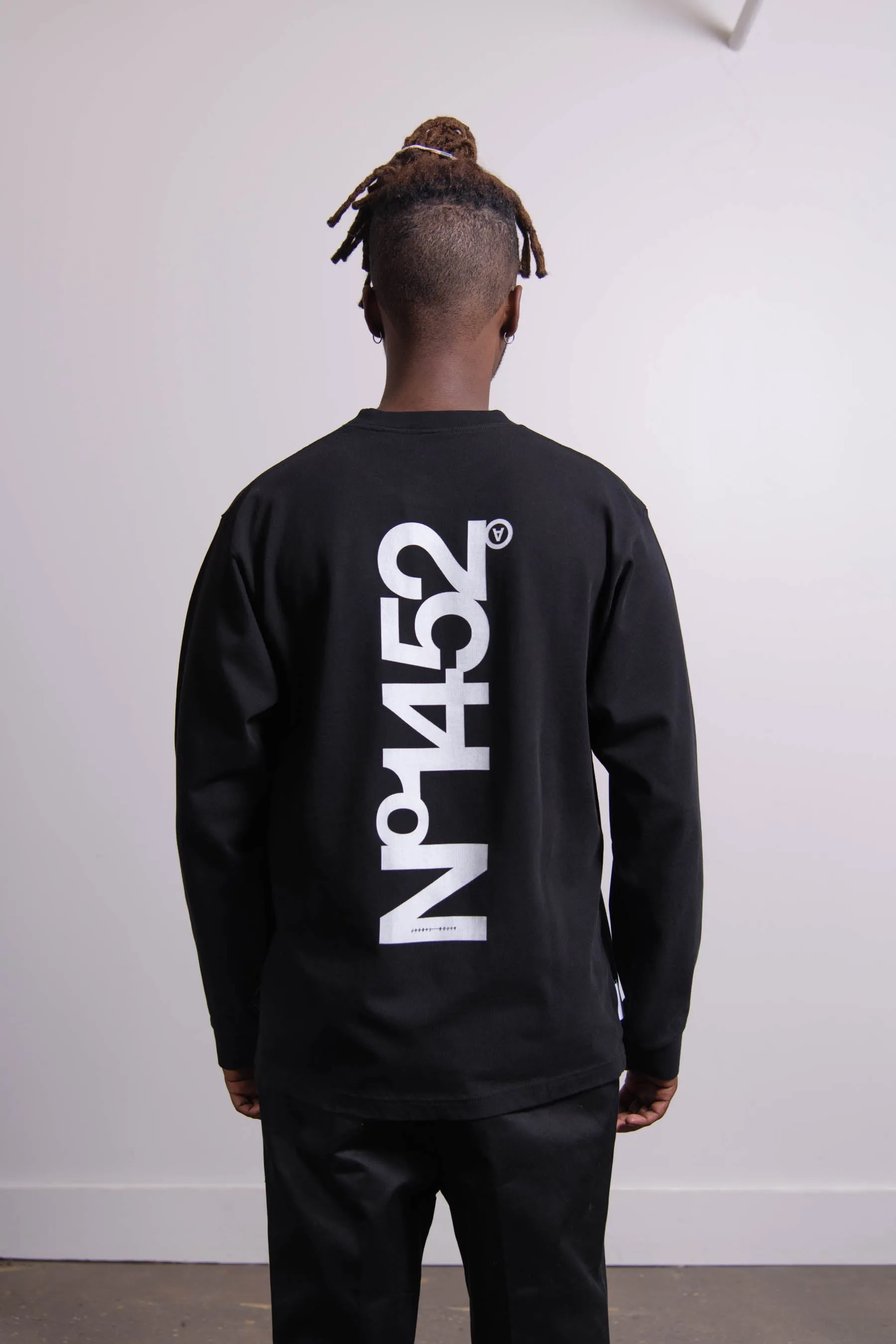 Long Sleeve N.1452 Tee Black sold by Nomad product image thumbnail 2