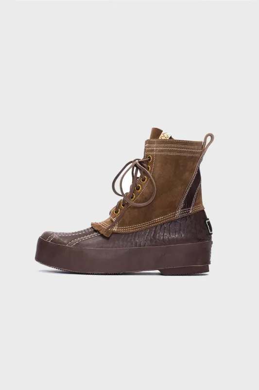 Decoy Duck Boot-Folk Dark Brown sold by Nomad