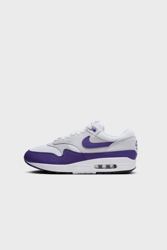 Air Max 1 SC White/Field Purple DZ4549-101 sold by Nomad