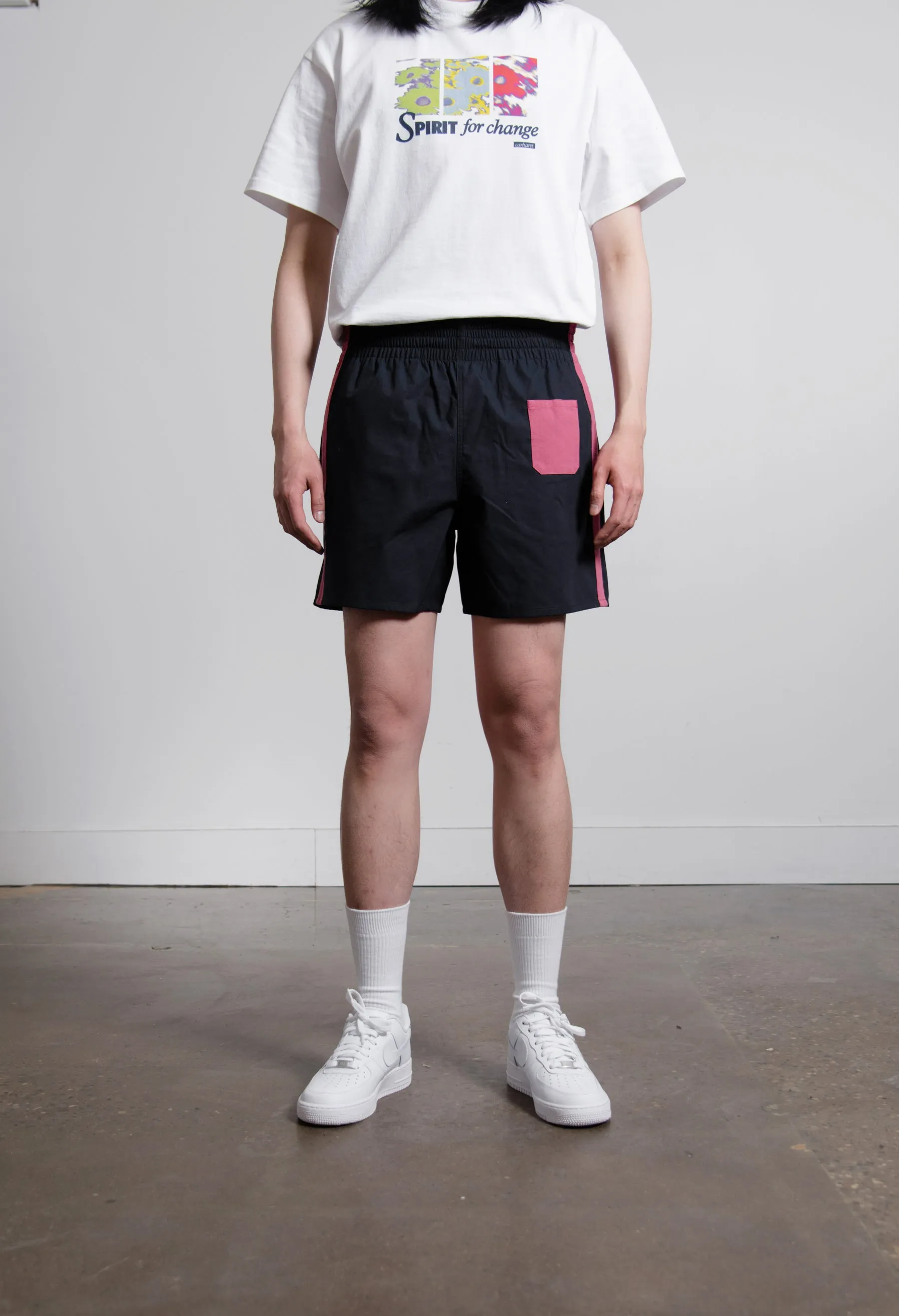 Pocket Short Navy/Pink SHOR000122 sold by Nomad