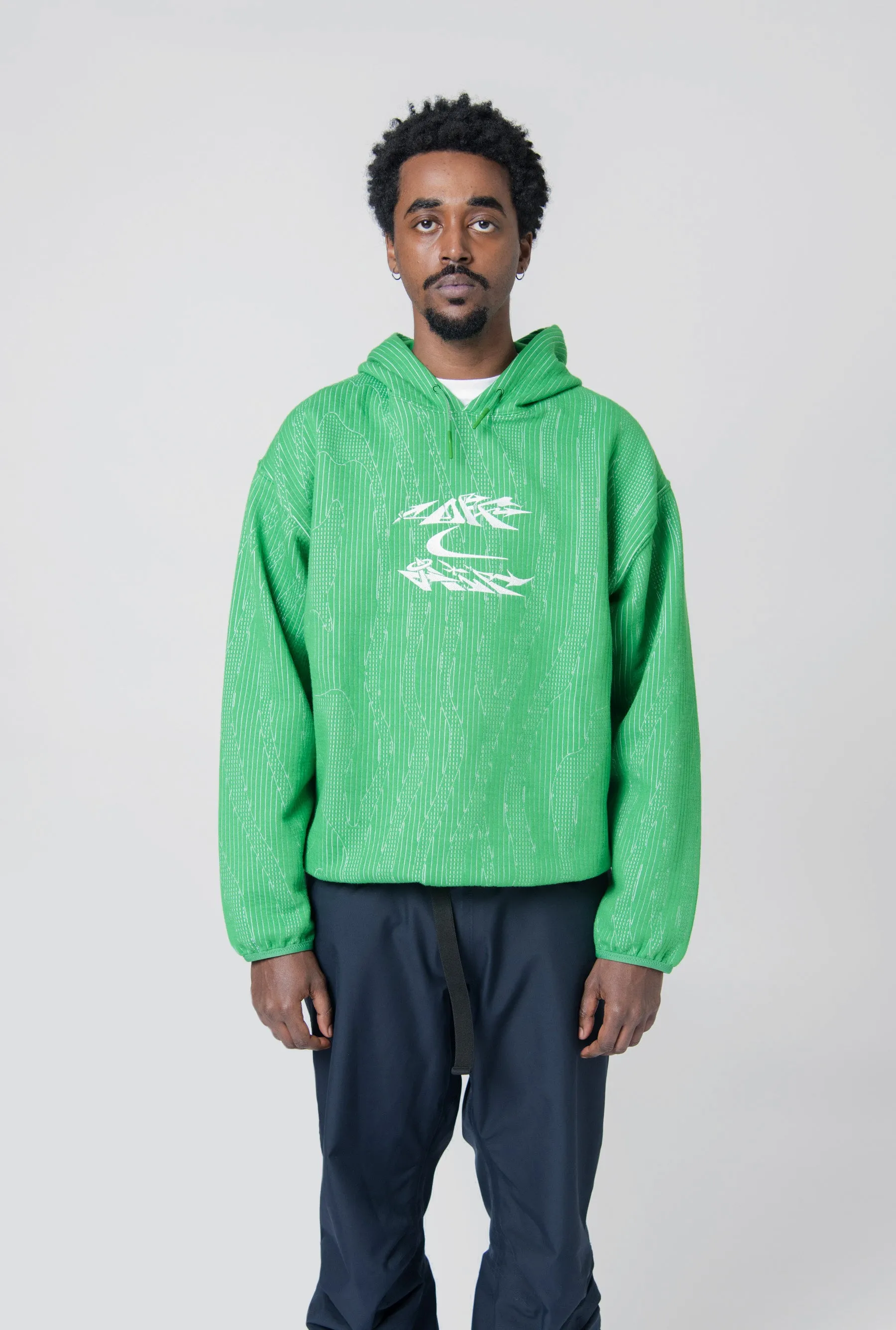 Off-White Apparel M NRG MC Engineered Hoodie Kelly Green