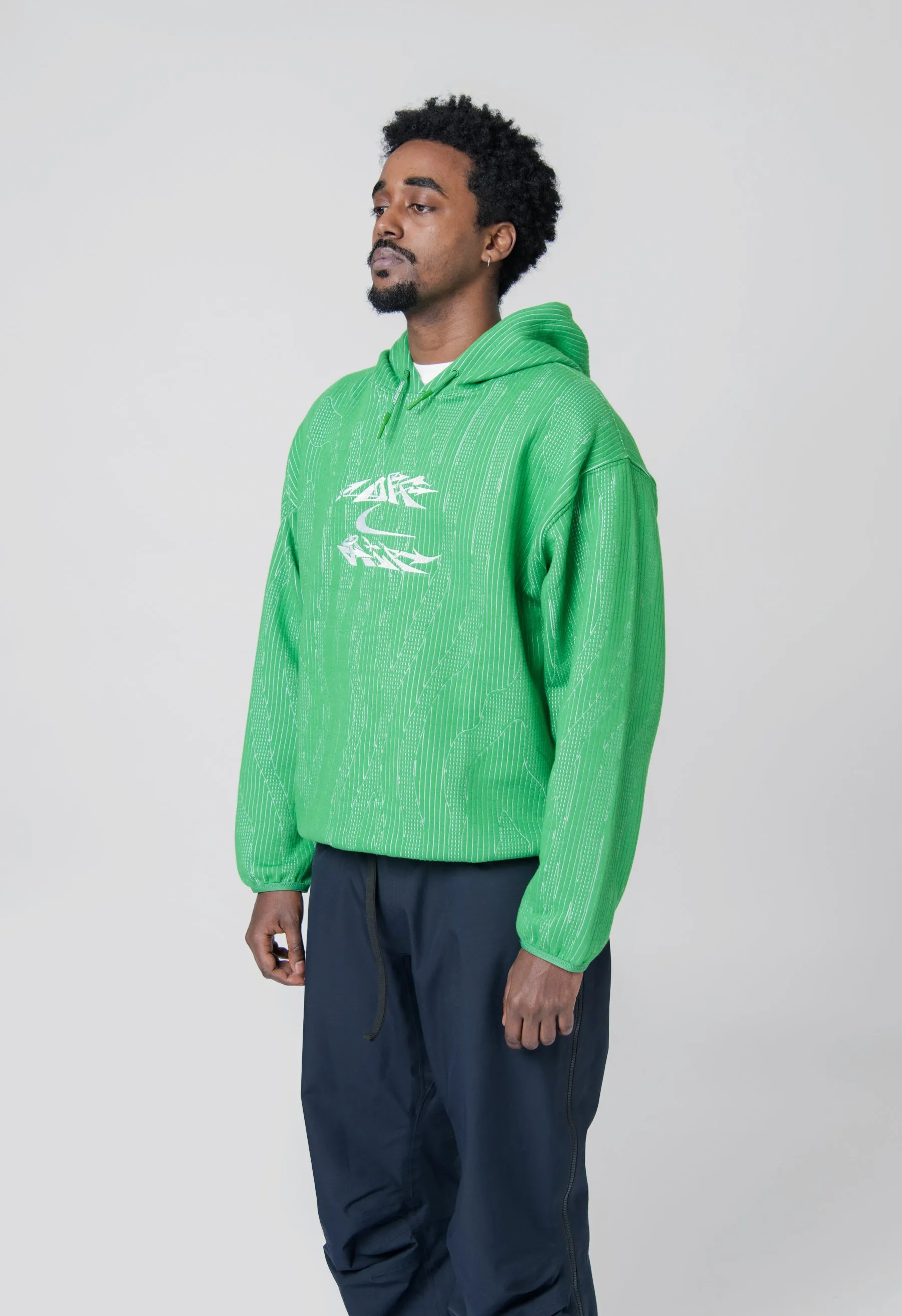 Off-White Apparel M NRG MC Engineered Hoodie Kelly Green