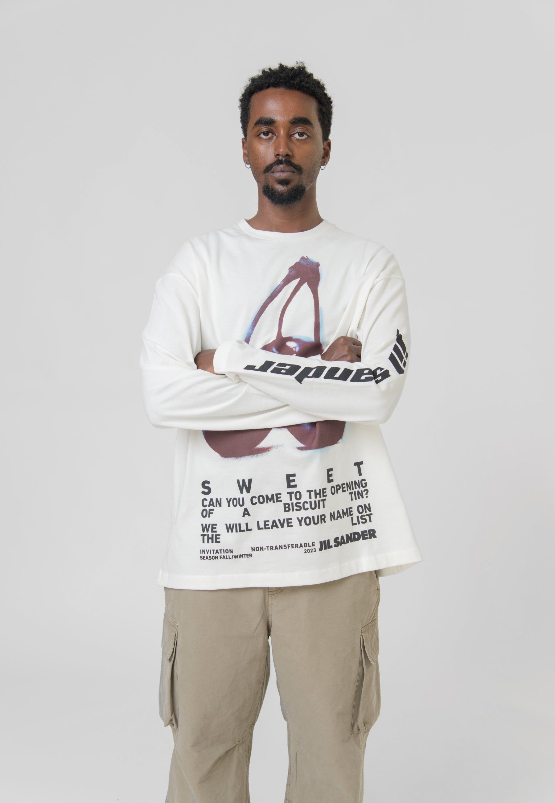 Cherry Logo Tee Night Shimmer J21GC0135 sold by Nomad product image thumbnail 4