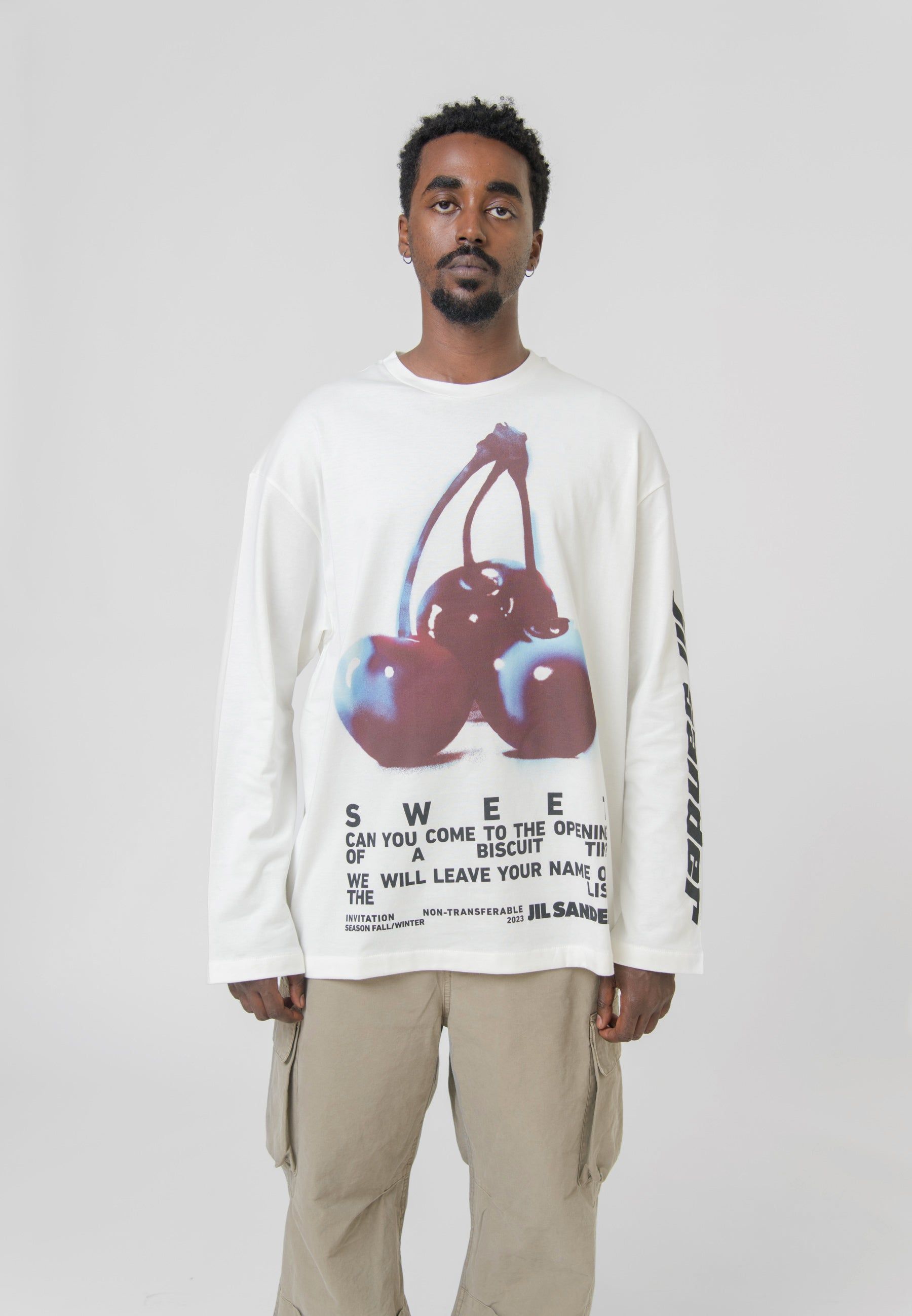 Cherry Logo Tee Night Shimmer J21GC0135 sold by Nomad