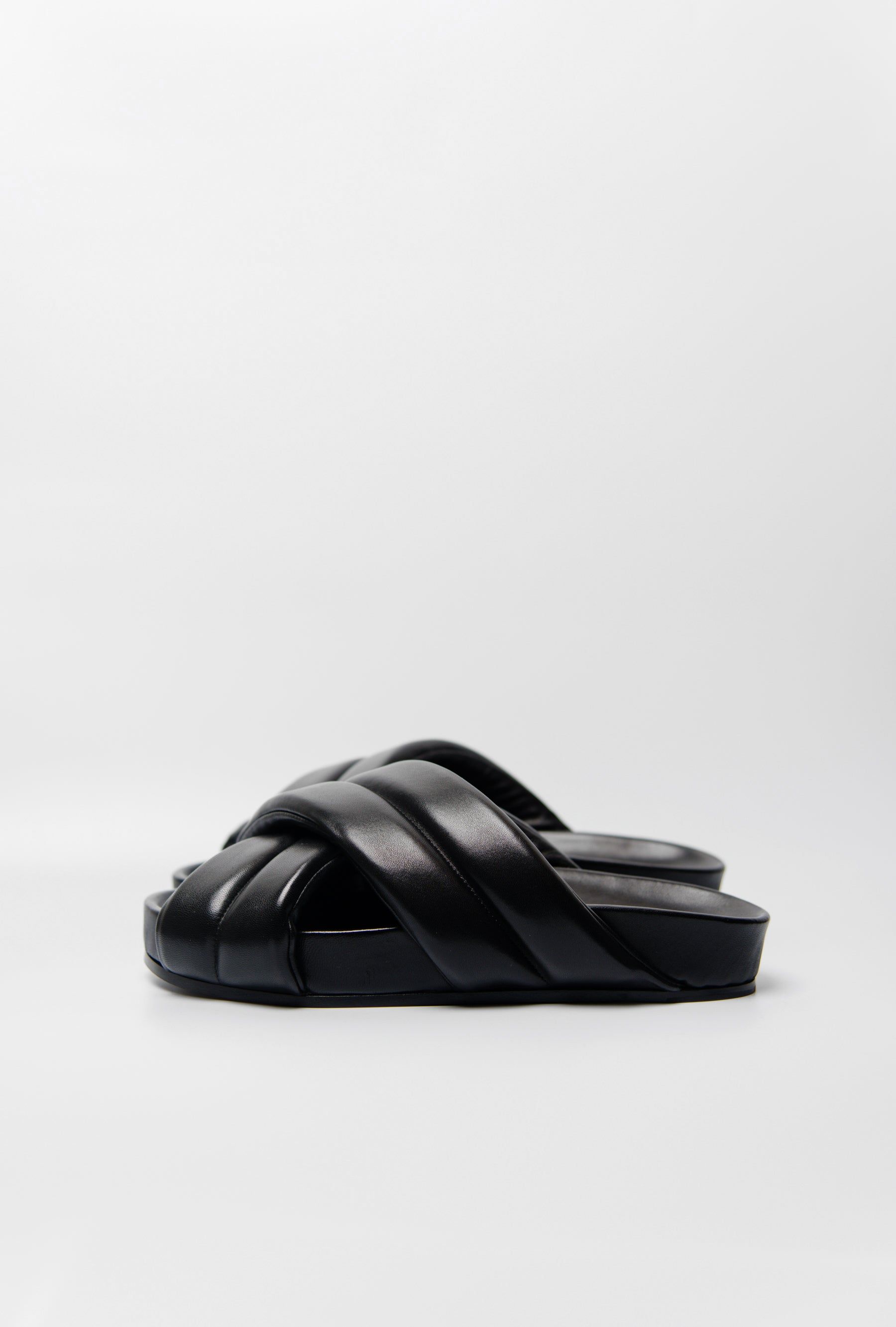Leather Slide Black sold by Nomad