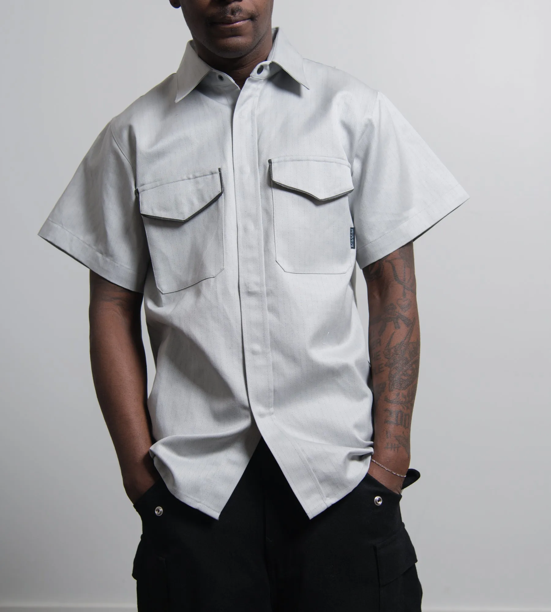 Richter SN Short Sleeve Shirt Cold Grey sold by Nomad product image thumbnail 2