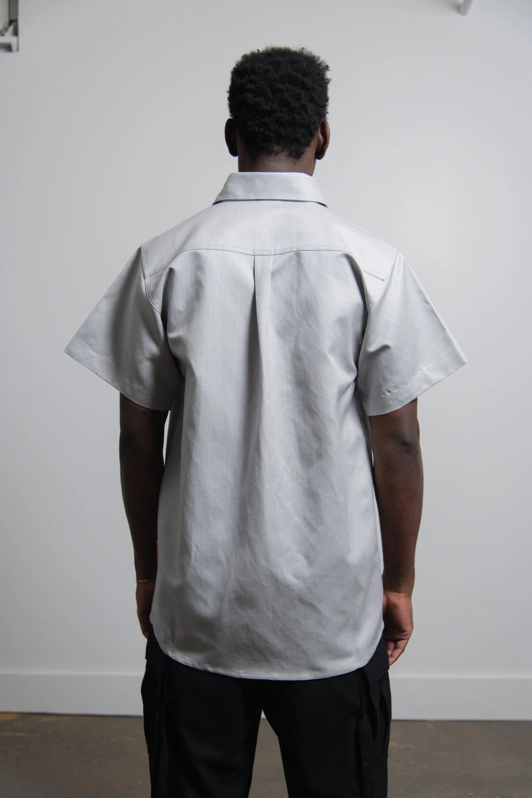 Richter SN Short Sleeve Shirt Cold Grey sold by Nomad product image thumbnail 4