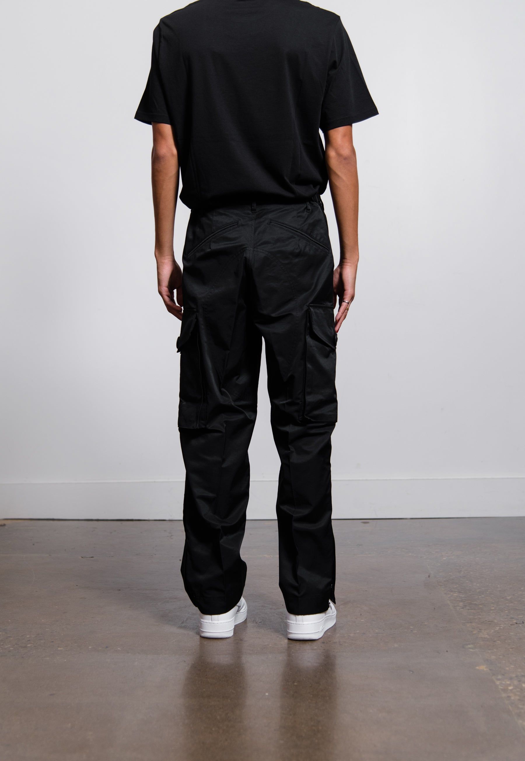Cotton Nylon Twill Cargo Pant Black P906 sold by Nomad product image thumbnail 3