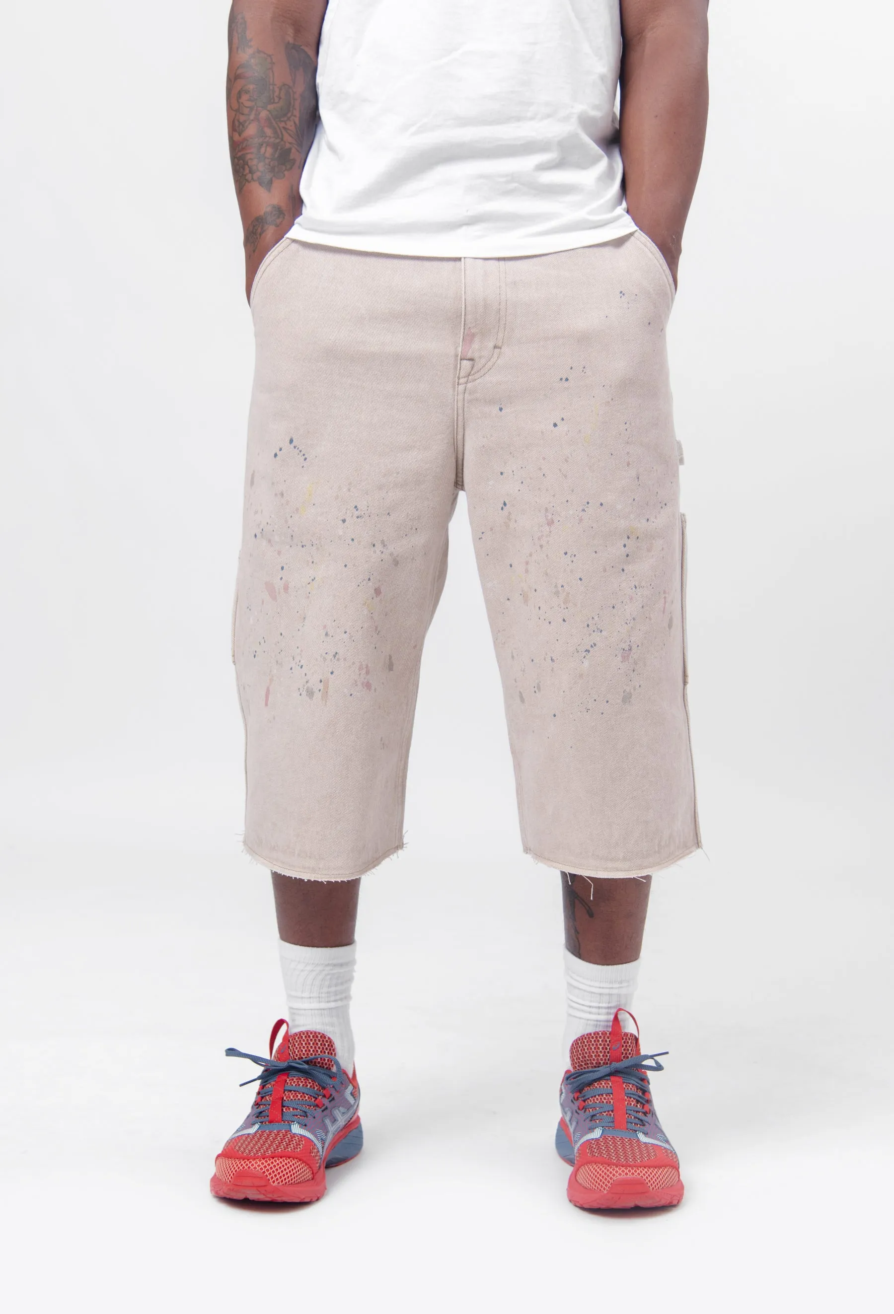 Joiner Capri Cut Ghost Attic Splatter Denim M2245JG sold by Nomad product image thumbnail 3