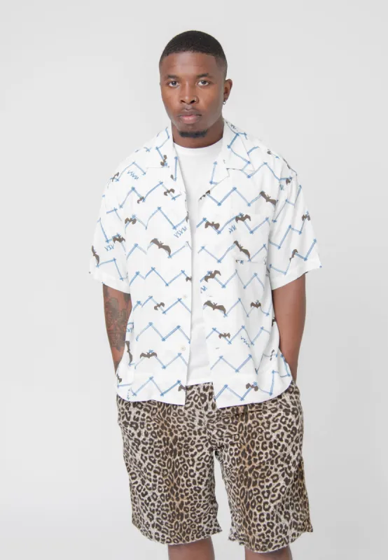 Bat Copa Shirt White made by Visvim