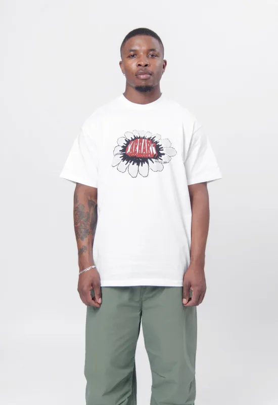 S/S Pixel Flower T-Shirt White I033161 sold by Nomad