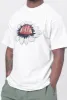 S/S Pixel Flower T-Shirt White I033161 sold by Nomad