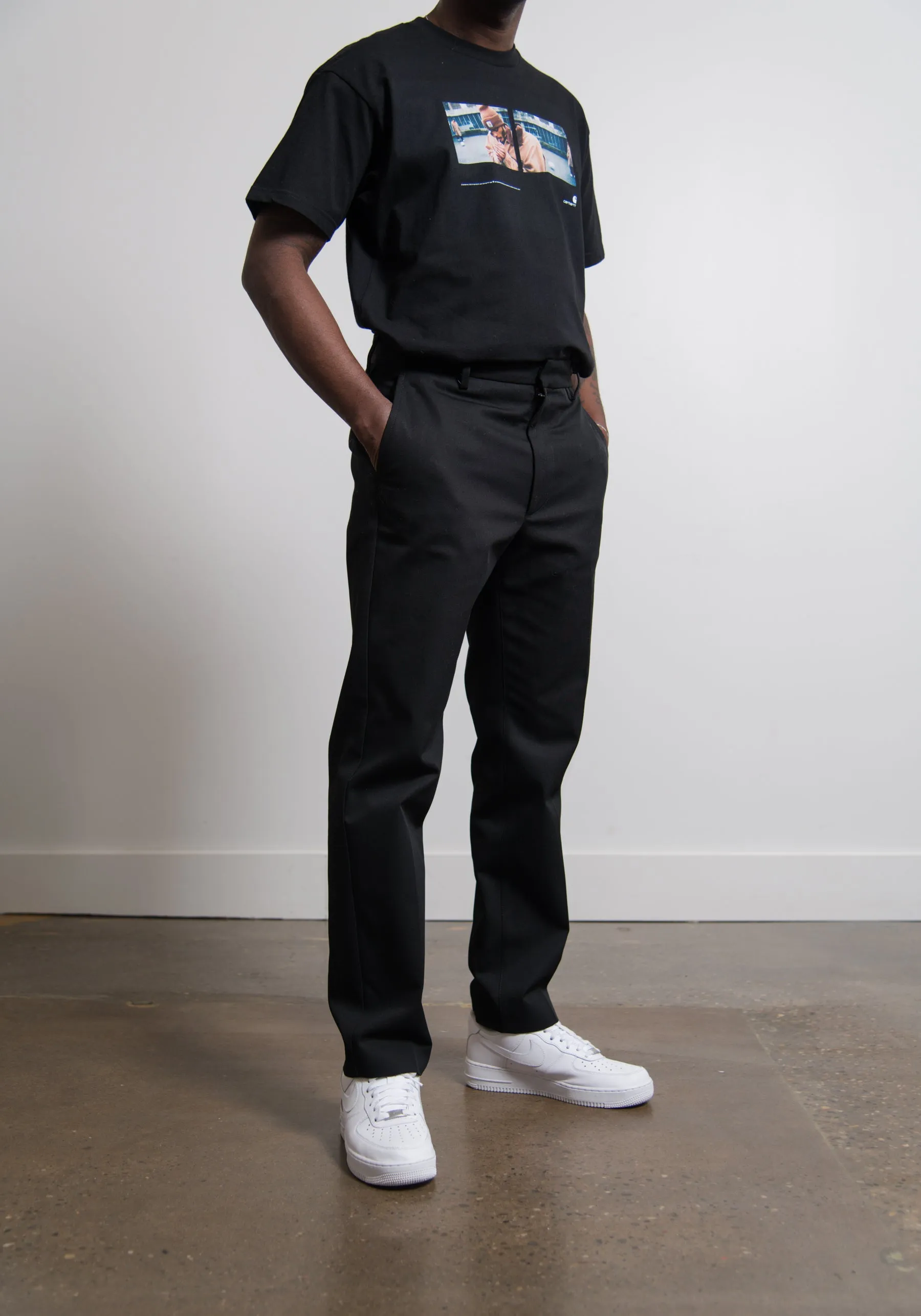 Cotton Twill Trouser Black TROU000362 sold by Nomad product image thumbnail 4