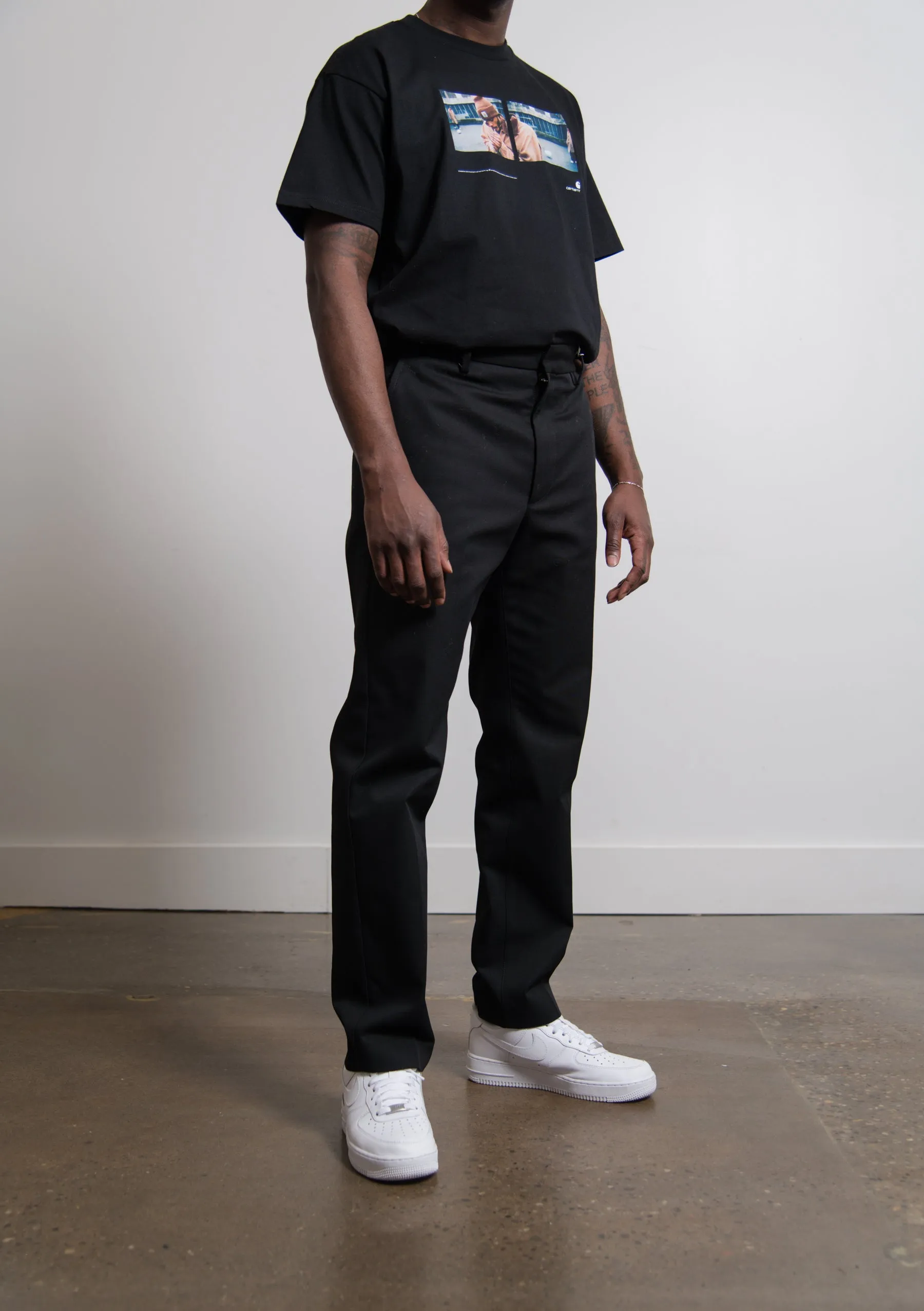 Cotton Twill Trouser Black TROU000362 sold by Nomad product image thumbnail 3