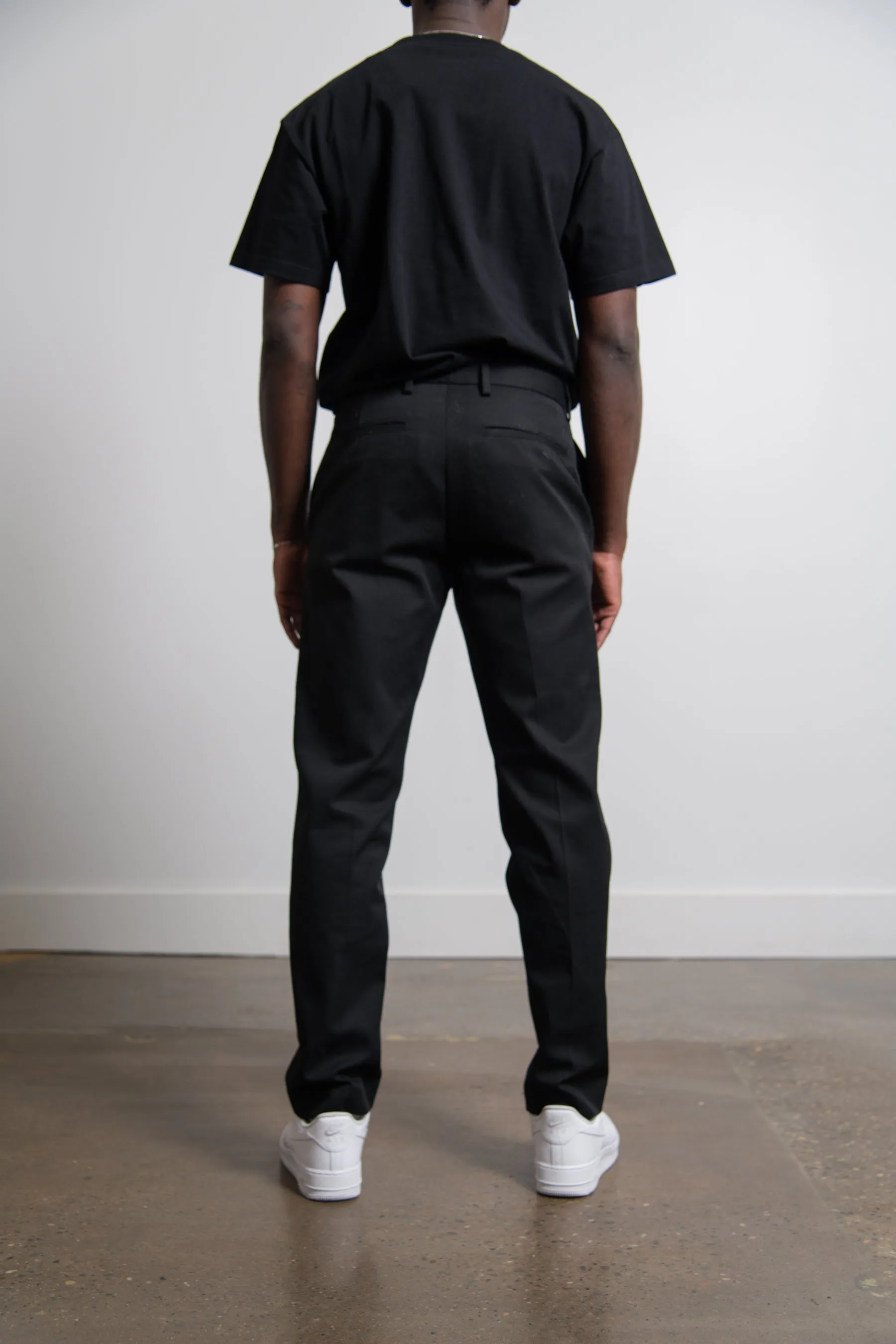 Cotton Twill Trouser Black TROU000362 sold by Nomad product image thumbnail 2