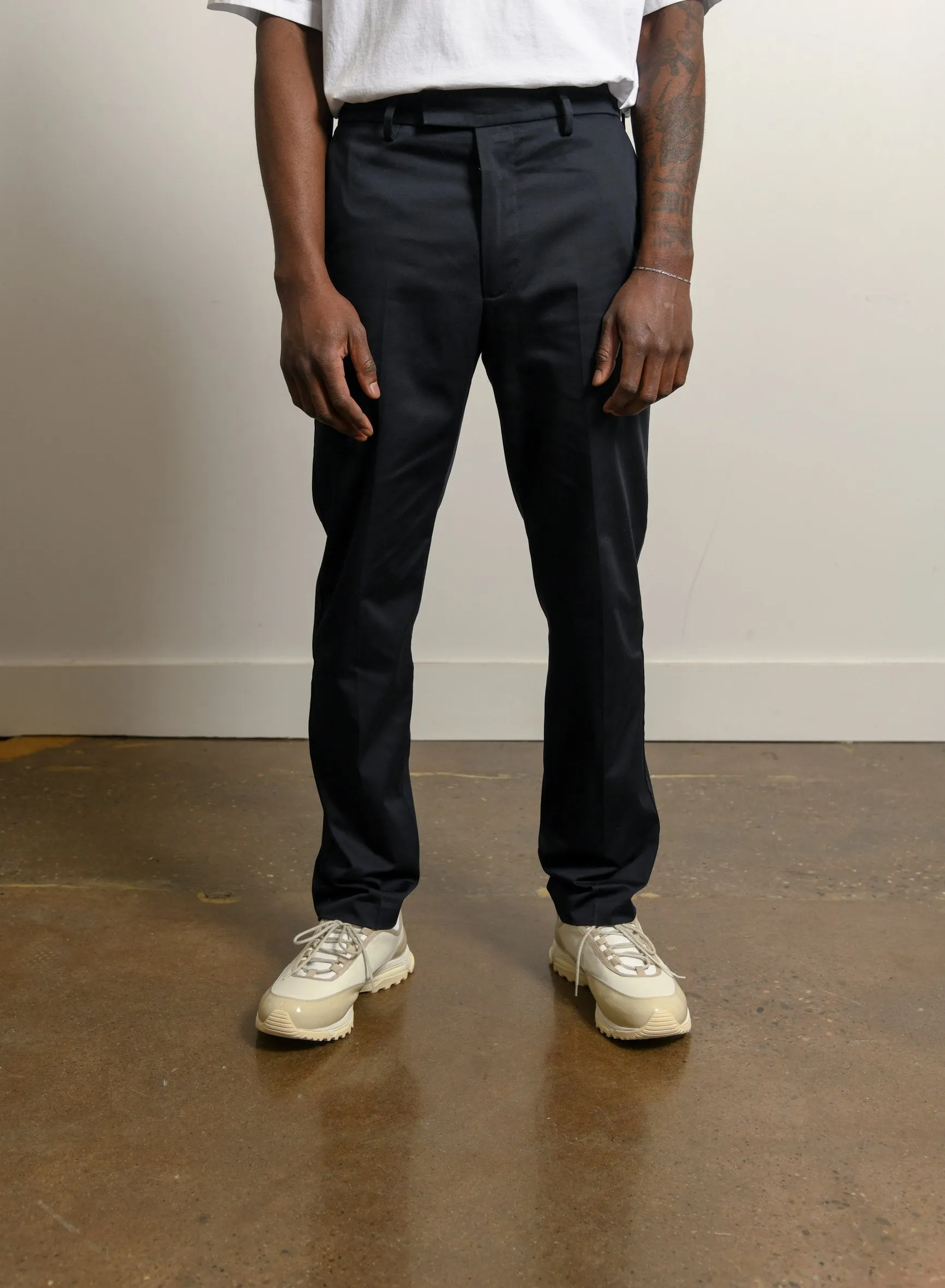 Twill Trouser Dark Navy TROU000020 sold by Nomad