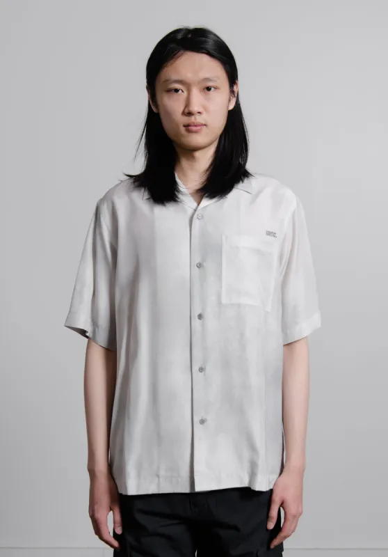 Cosmos Kurt Shirt Pastel Grey OAMU601566 sold by Nomad