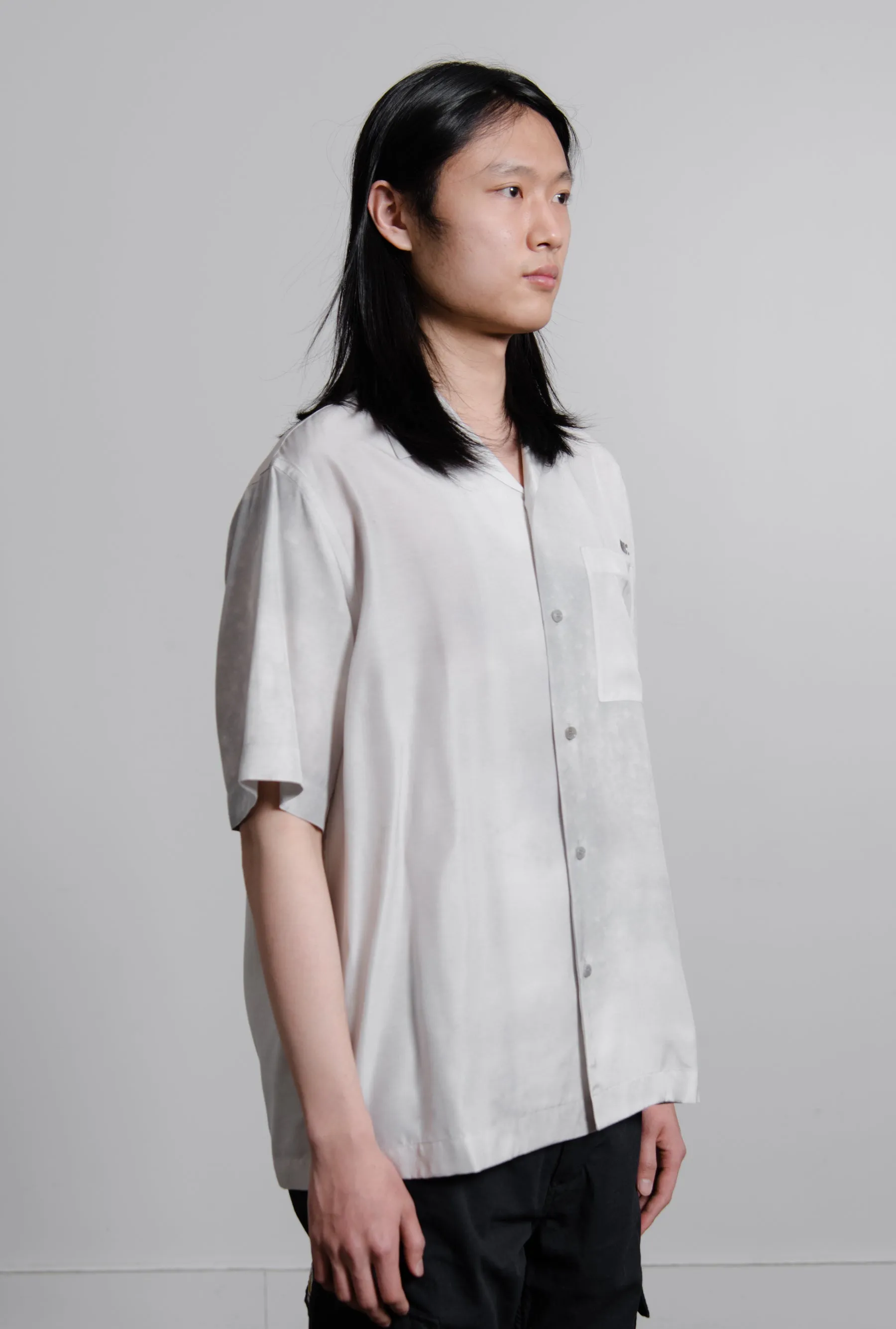 Cosmos Kurt Shirt Pastel Grey OAMU601566 sold by Nomad product image thumbnail 4