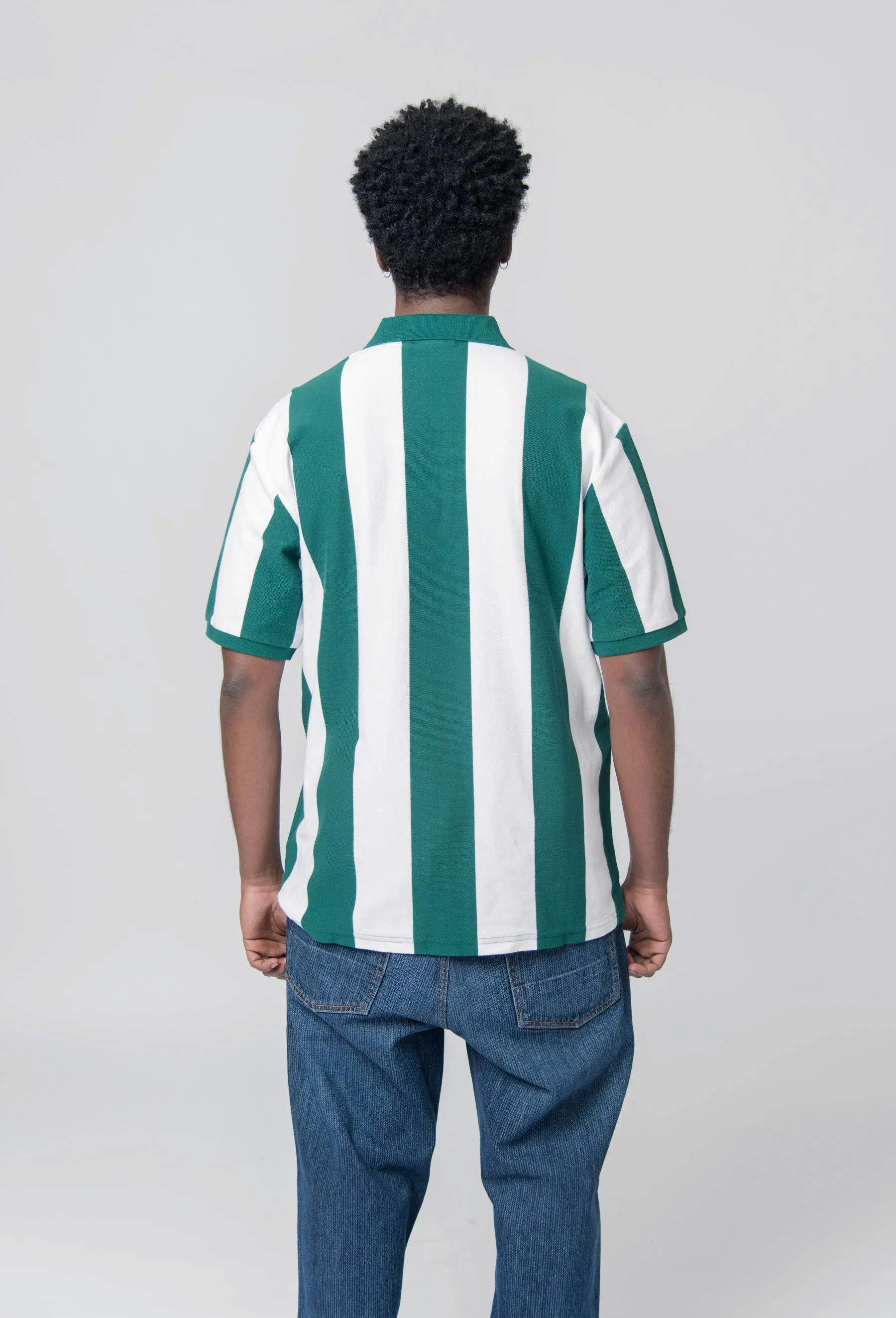 S/S Hinton Polo Hinton Stripe Chervil sold by Nomad product image thumbnail 5