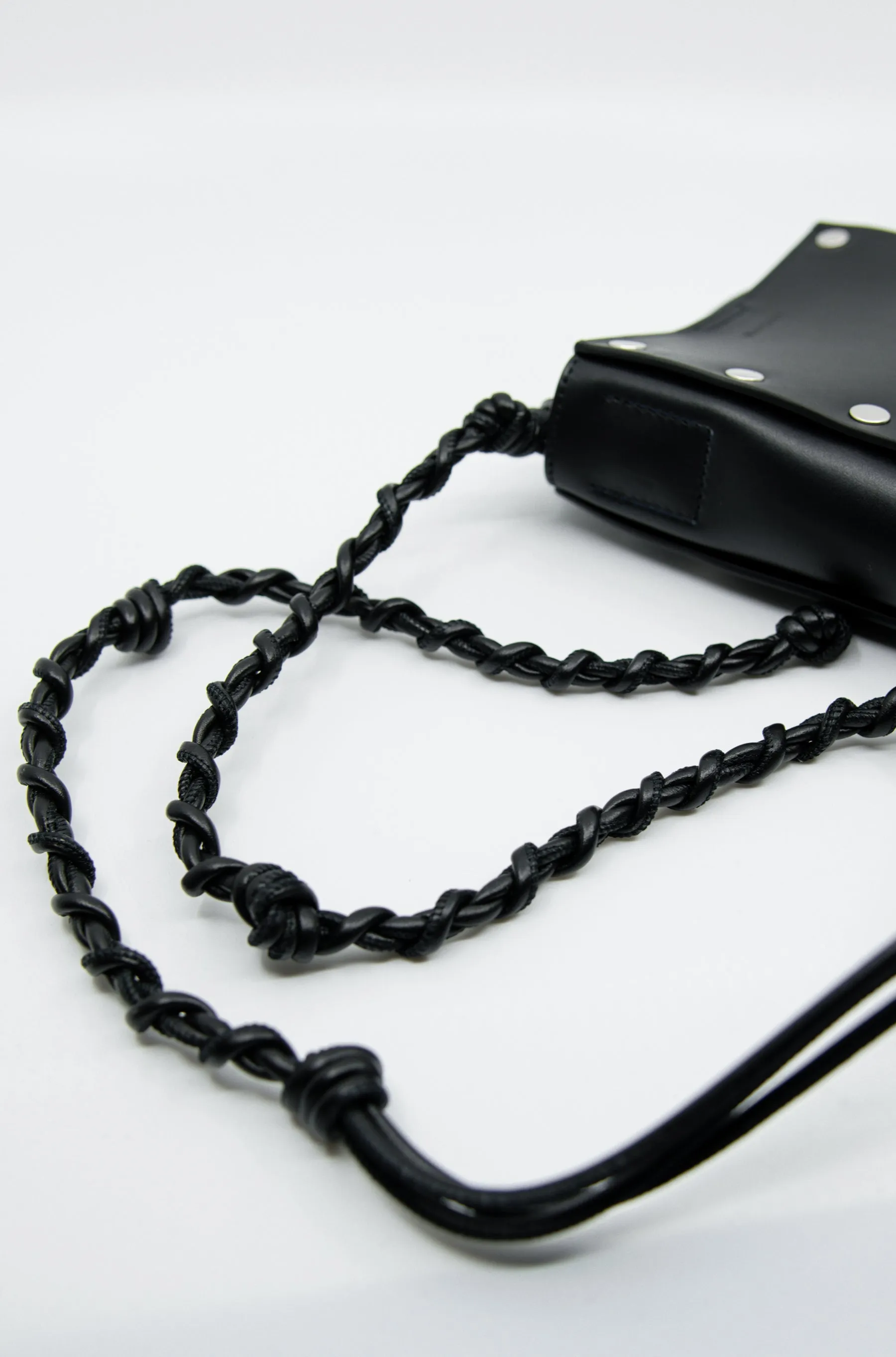 Small Rivet Tangle Bag Black JSMU853608 sold by Nomad product image thumbnail 3