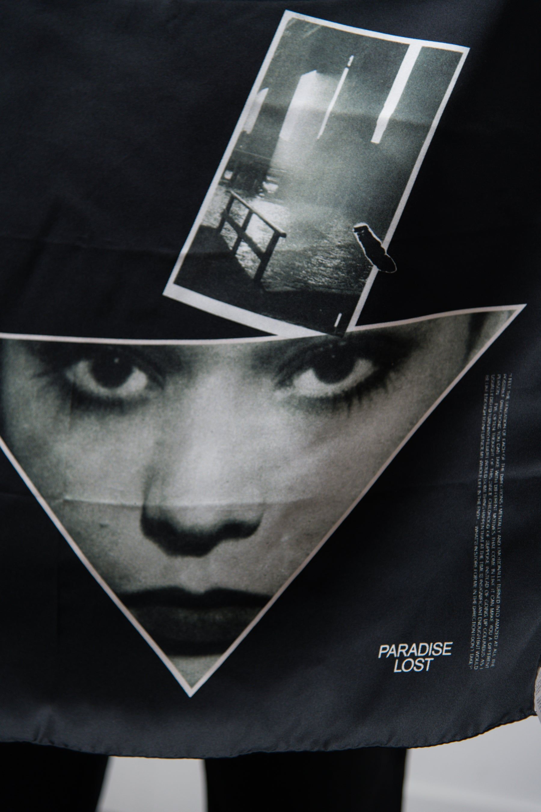 Collage Scarf Black sold by Nomad product image thumbnail 5