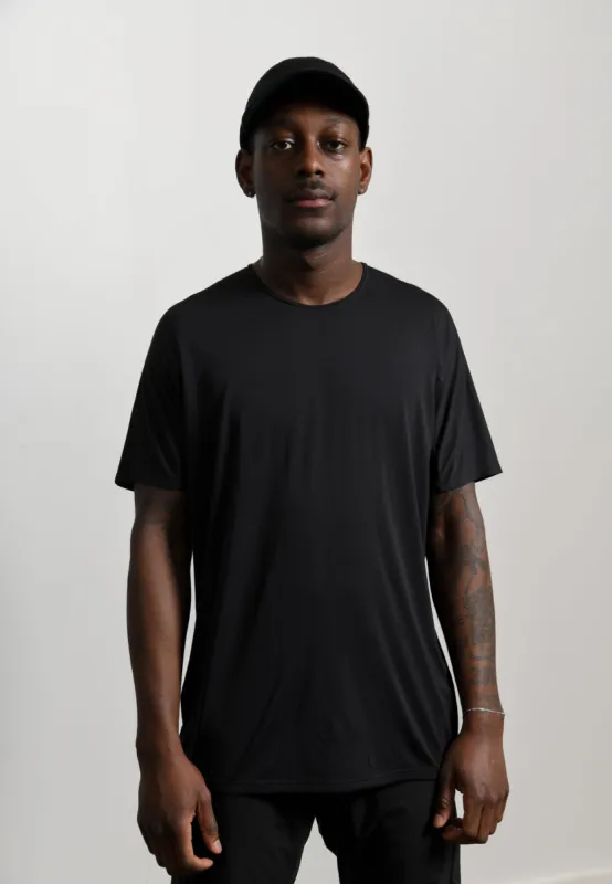 Cevian Composite Short Sleeve Tee Black sold by Nomad