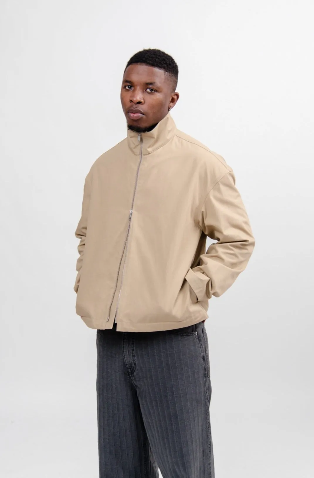 Blouson 38 Jacket Dove Grey J47BN0160-J45136260 sold by Nomad