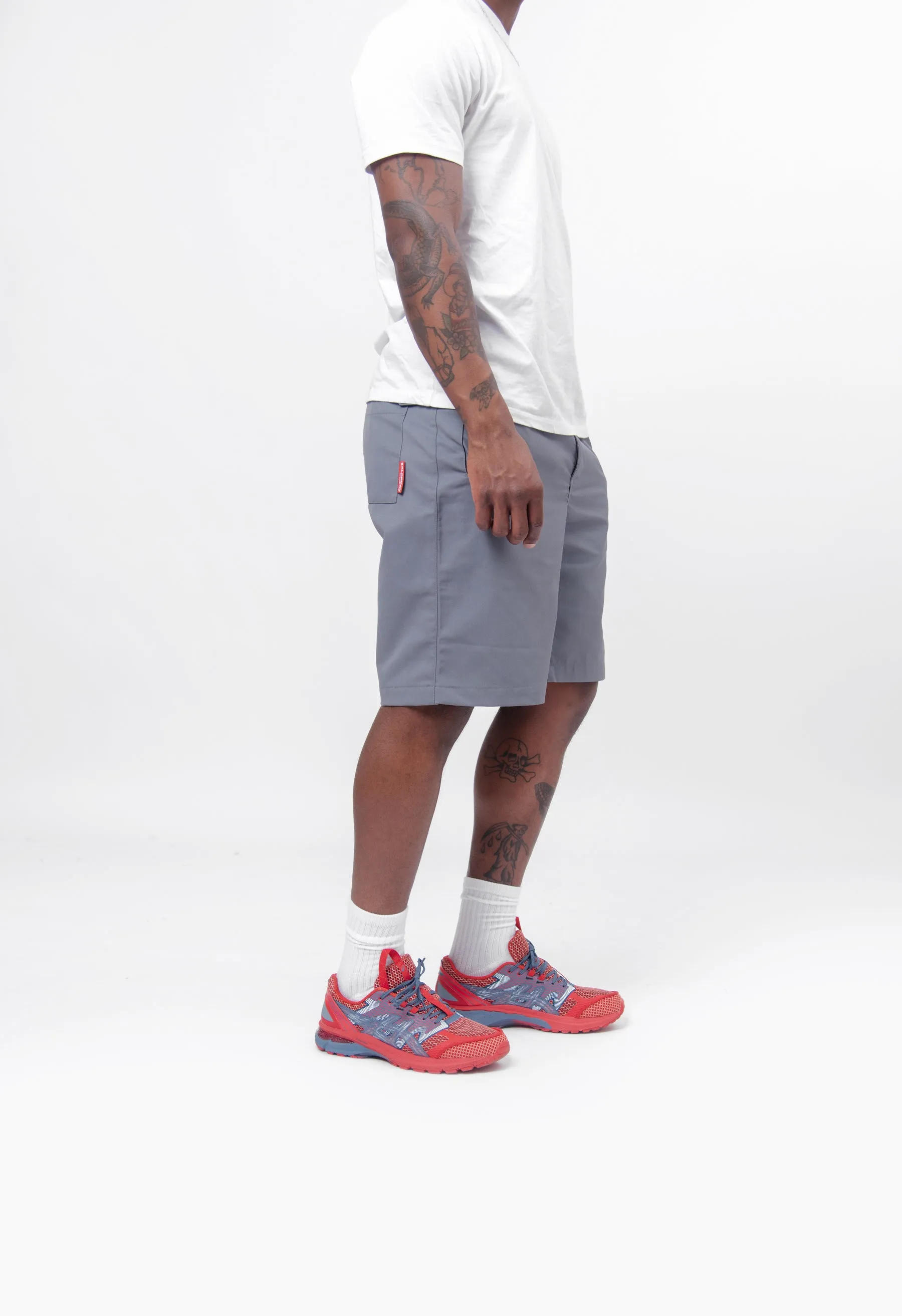 Folded Belt Short Steel Grey SS24GR1Z2KSSG sold by Nomad product image thumbnail 5