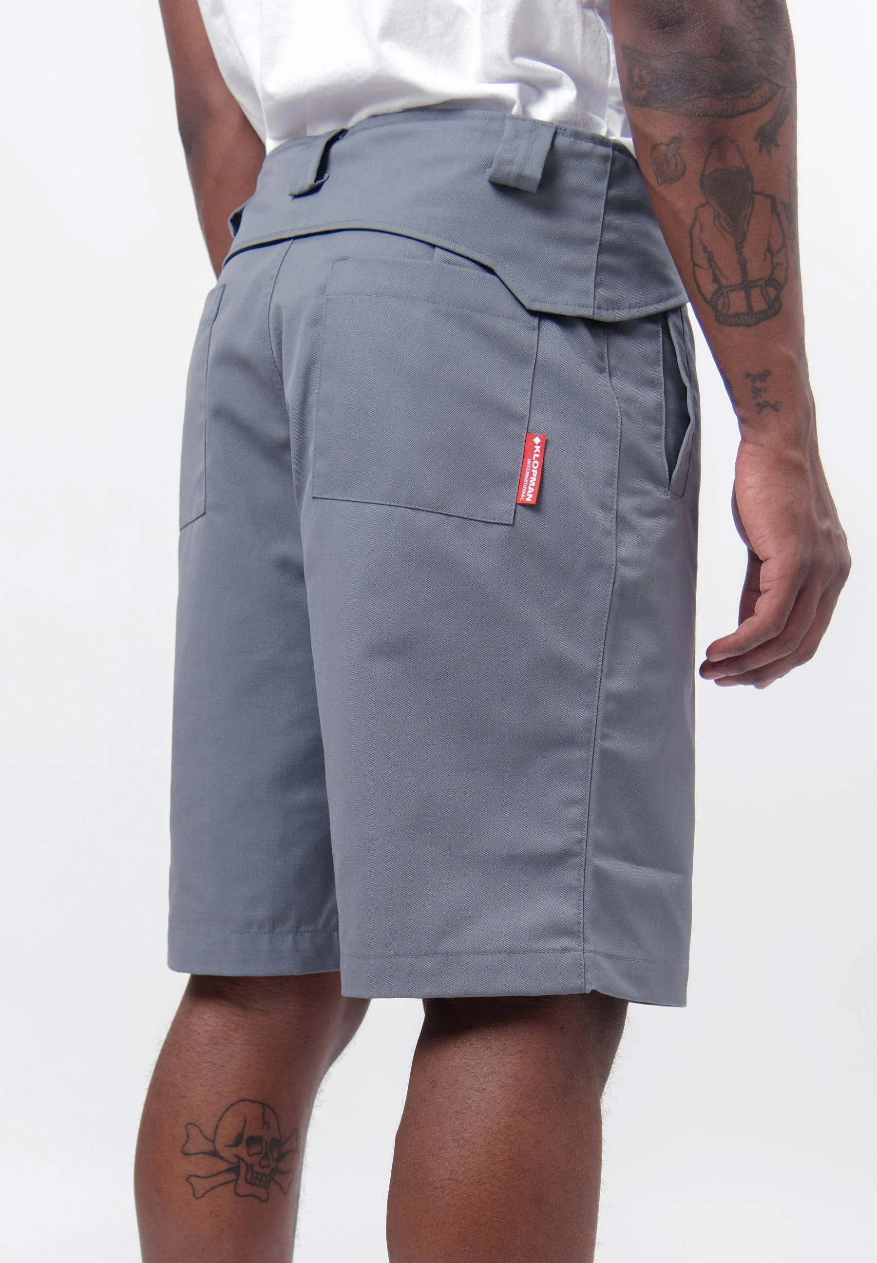 Folded Belt Short Steel Grey SS24GR1Z2KSSG sold by Nomad product image thumbnail 2