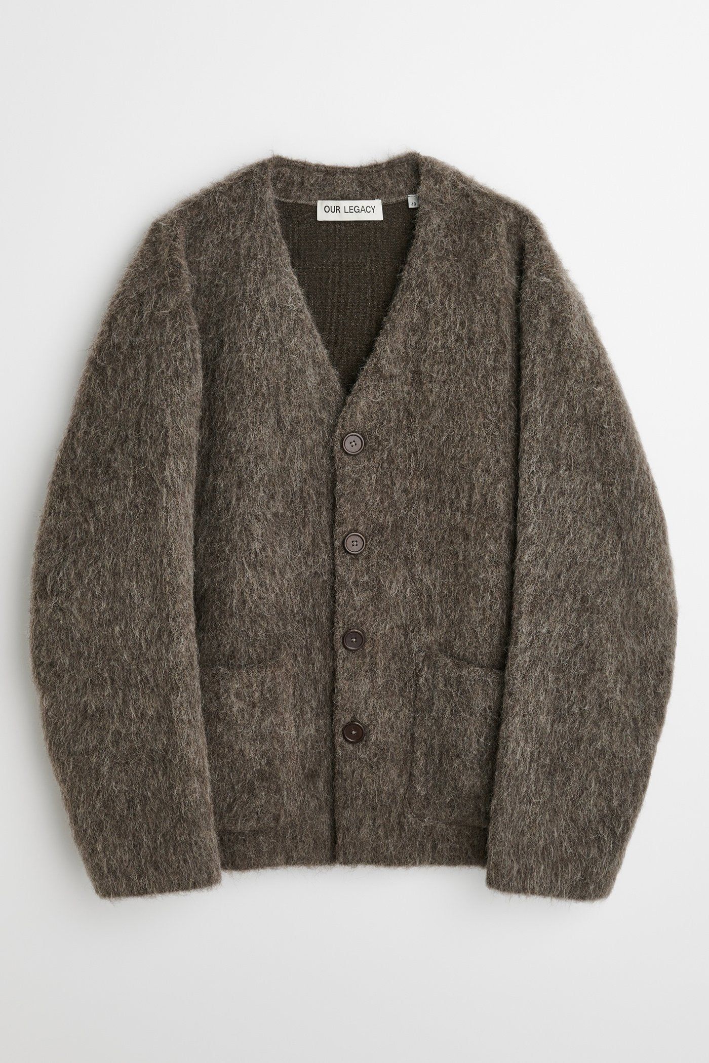 Mohair Cardigan Mole Grey sold by Nomad product image thumbnail 3