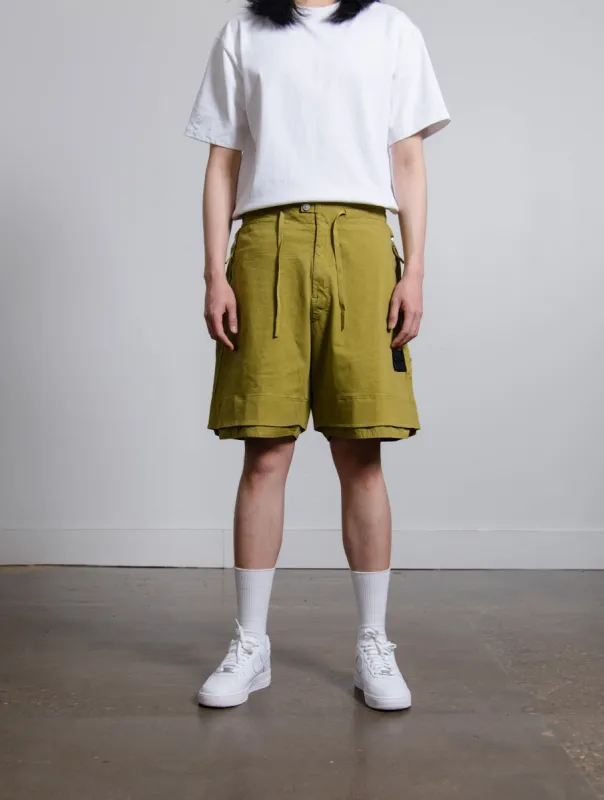 Garment Dyed Summer Short Olive 76196042A sold by Nomad