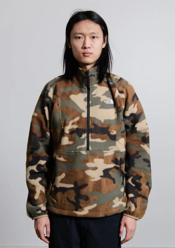 Quarter Zip Fleece Sweater Camo A7QEM554 sold by Nomad