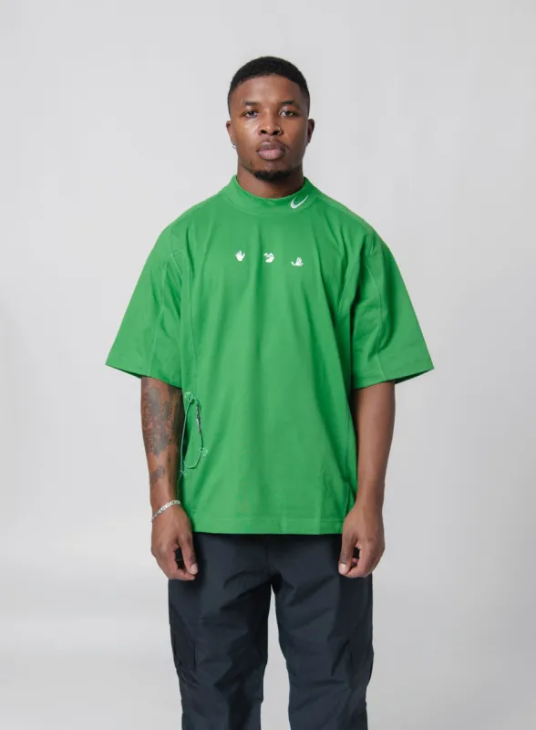 Off-White Apparel U NRG MC SS Top Kelly Green DV4401-389 sold by Nomad