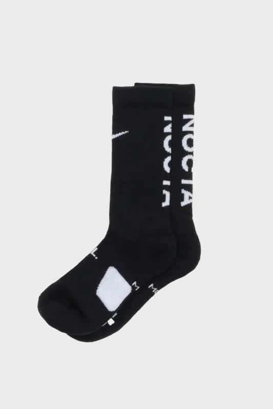 Nocta Elite Crew Sock 1PR Black DQ9175-011 sold by Nomad