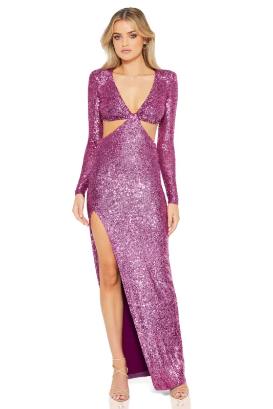 SEQUIN JEWEL GOWN sold by Nookie