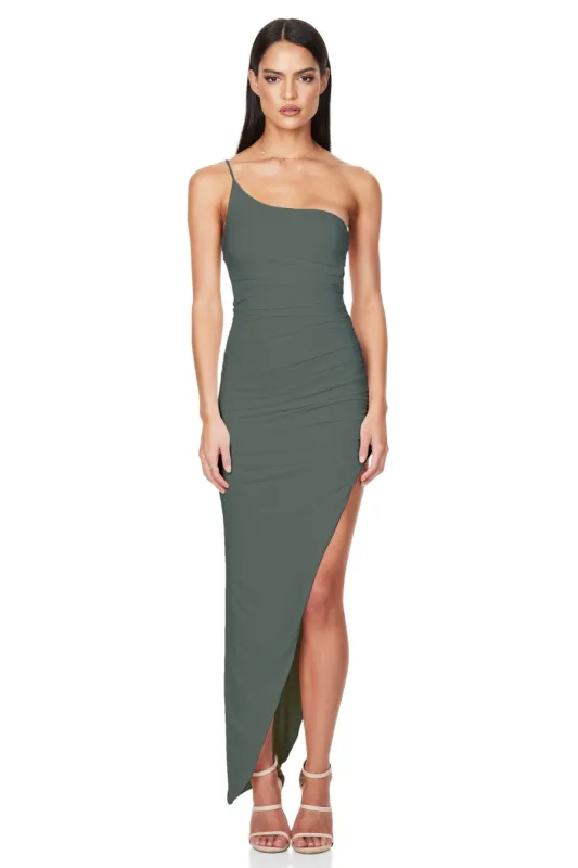 ARIA ONE SHOULDER MAXI DRESS sold by Nookie