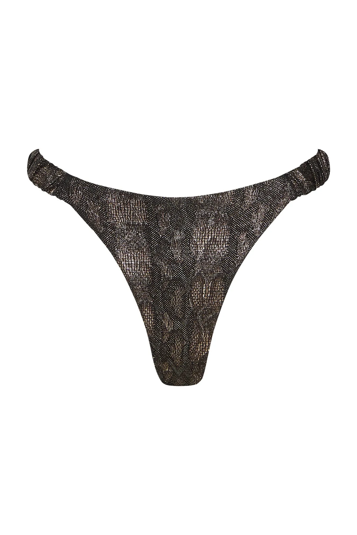 SAMARA SNAKE SCRUNCHIE THONG sold by Nookie
