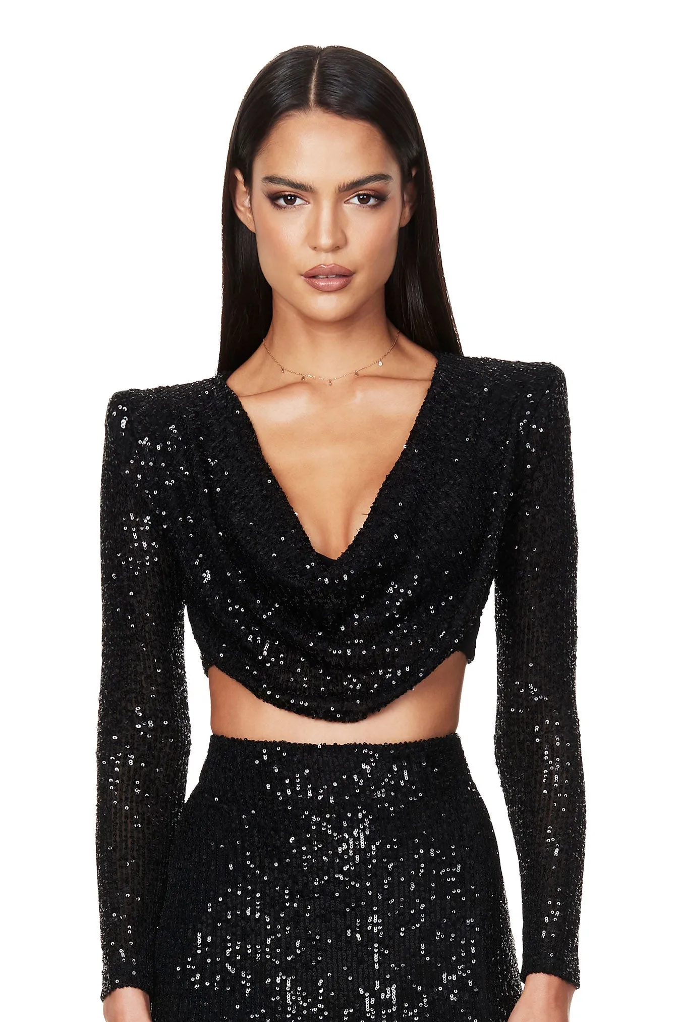 PANDORA LONG SLEEVE CROP sold by Nookie