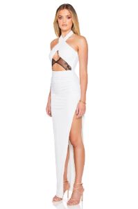 Lucia Cut Out Gown sold by Nookie