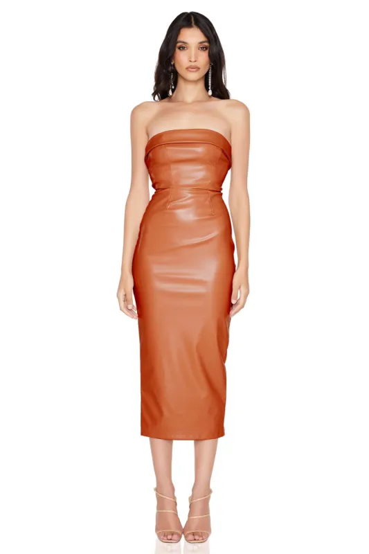Cleo Strapless Midi sold by Nookie