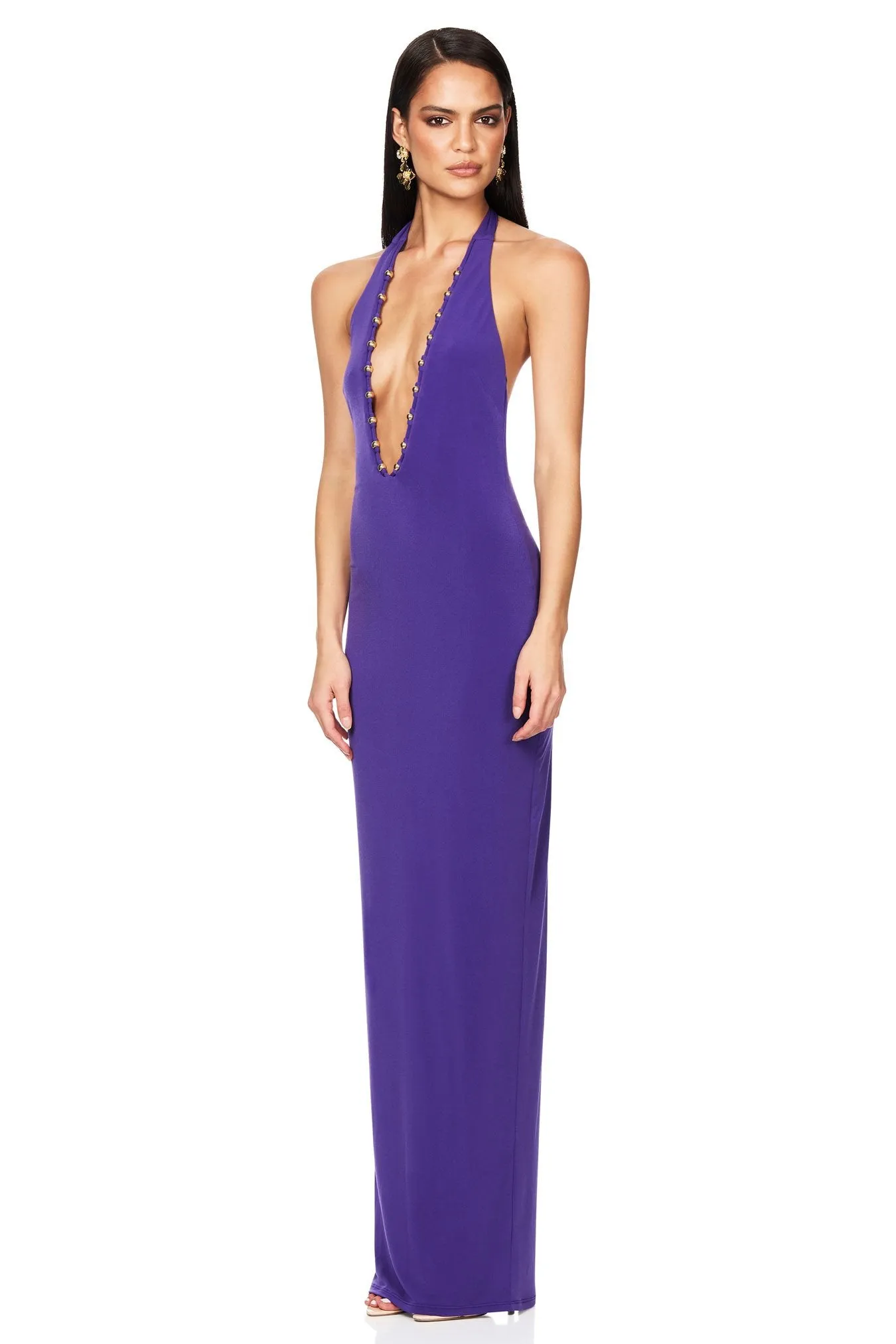 Empire Halter Gown sold by Nookie product image thumbnail 4