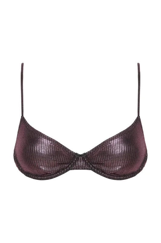 RHIANNON RIB DEMI CUP BRA sold by Nookie