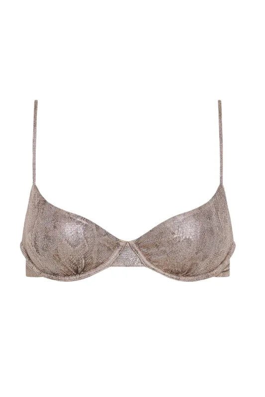 SAMARA SNAKE DEMI CUP BRA sold by Nookie