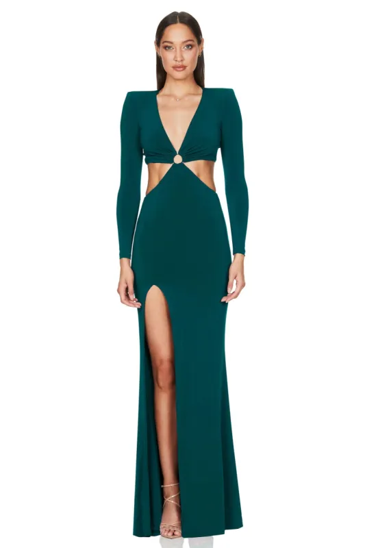 RILEY RING CUT OUT GOWN sold by Nookie