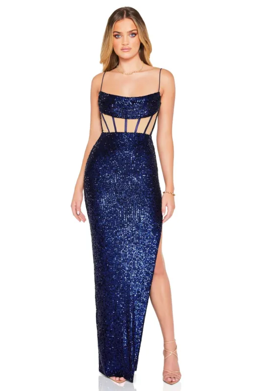 Sloane Ilusion Gown sold by Nookie