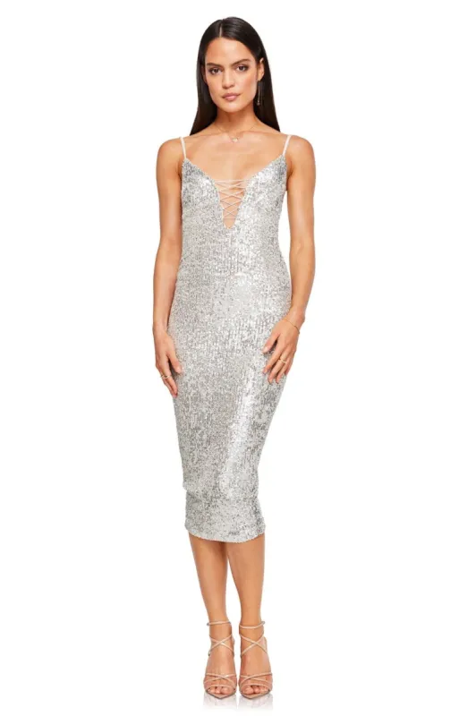 SUBLIME LACE UP MIDI sold by Nookie