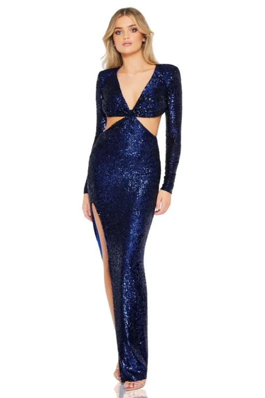 SEQUIN JEWEL GOWN sold by Nookie