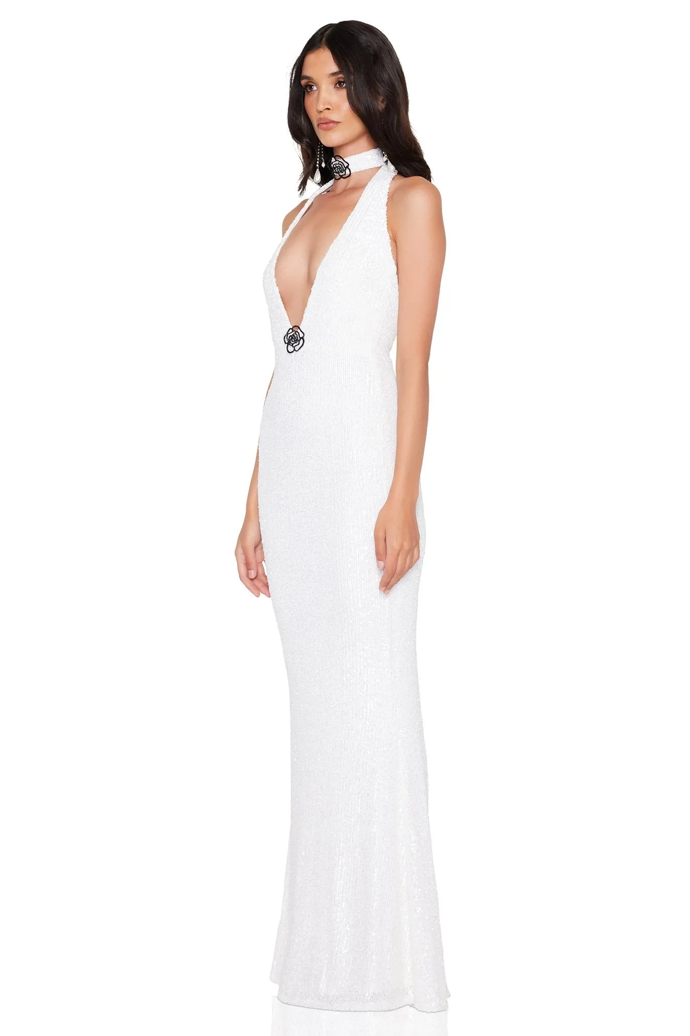 Rosalia Halter Gown sold by Nookie product image thumbnail 2